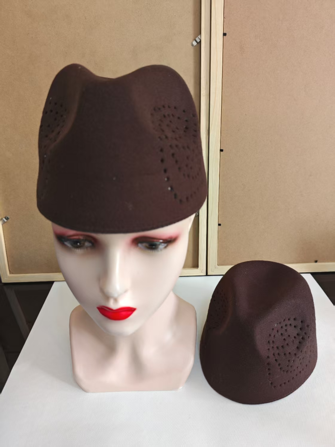 Chapeaux musulmans nouveauté vert rouge Eid Ramadam prière casquettes élégantes pour hommes coton danse extérieur intérieur soirée chapeau