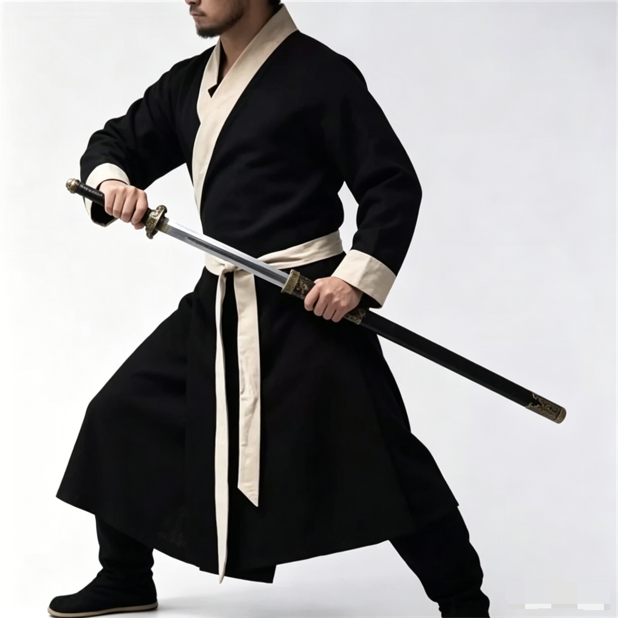 Nouveau Costume de Héros Chinois Ancien pour Homme, Tenue Traditionnelle de Sabreur, Robe de Cosplay d'Assassin Vintage pour Arts Martiaux, Hanfu pour Hommes et Femmes