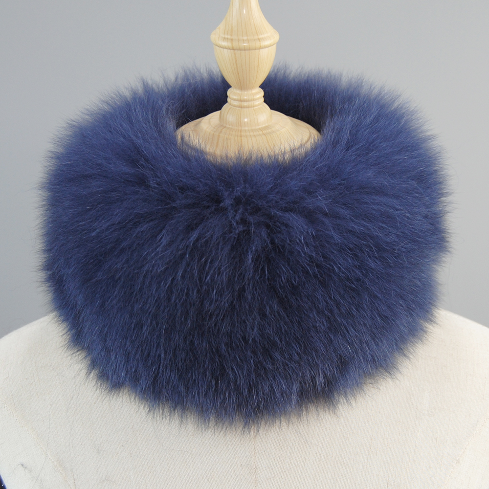 Nouvelle Collection 2026 : Écharpes et Bandeaux en Véritable Fourrure de Renard pour Femme – Luxe Hivernal, Bonne Élasticité, Cache-Cou et Foulards Anneau en Fourrure Naturelle