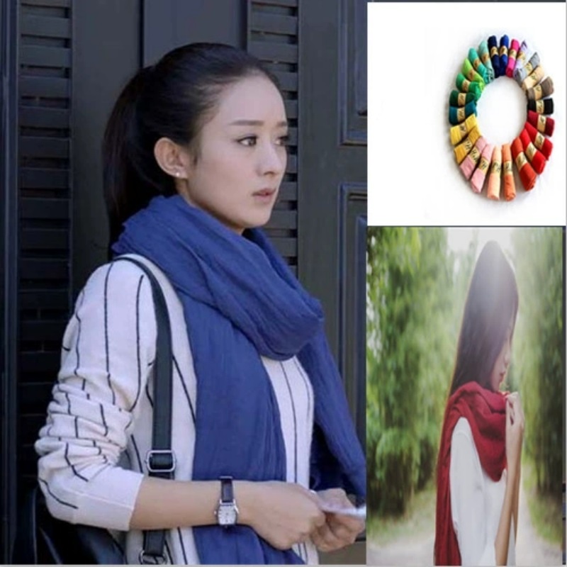 Foulard uni respirant pour femme, châle d'été de luxe, écharpe longue et douce, hijab musulman, étole, foulard de tête