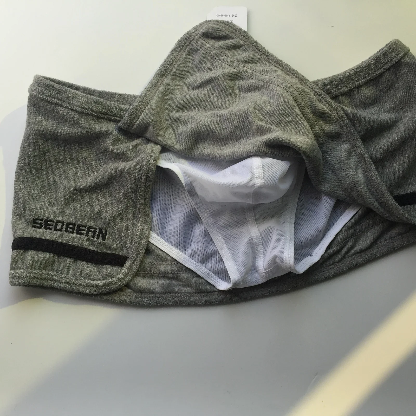 Seobean-Pyjama en velours côtelé pour homme, vintage, avec jupe, sexy, pour la maison