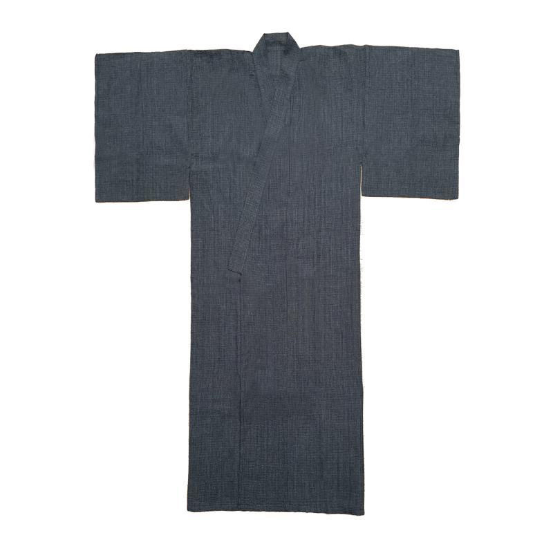 KIMONO – ensemble pyjama traditionnel japonais YUKATA pour hommes, longues Robes d'été avec ceinture, 95% coton, vêtements de nuit, peignoir