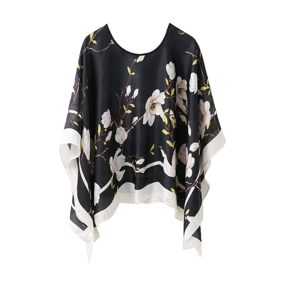 Écharpe imprimée en mousseline pour femme, divers styles, fine, pour la plage, manteaux, vestes, capes