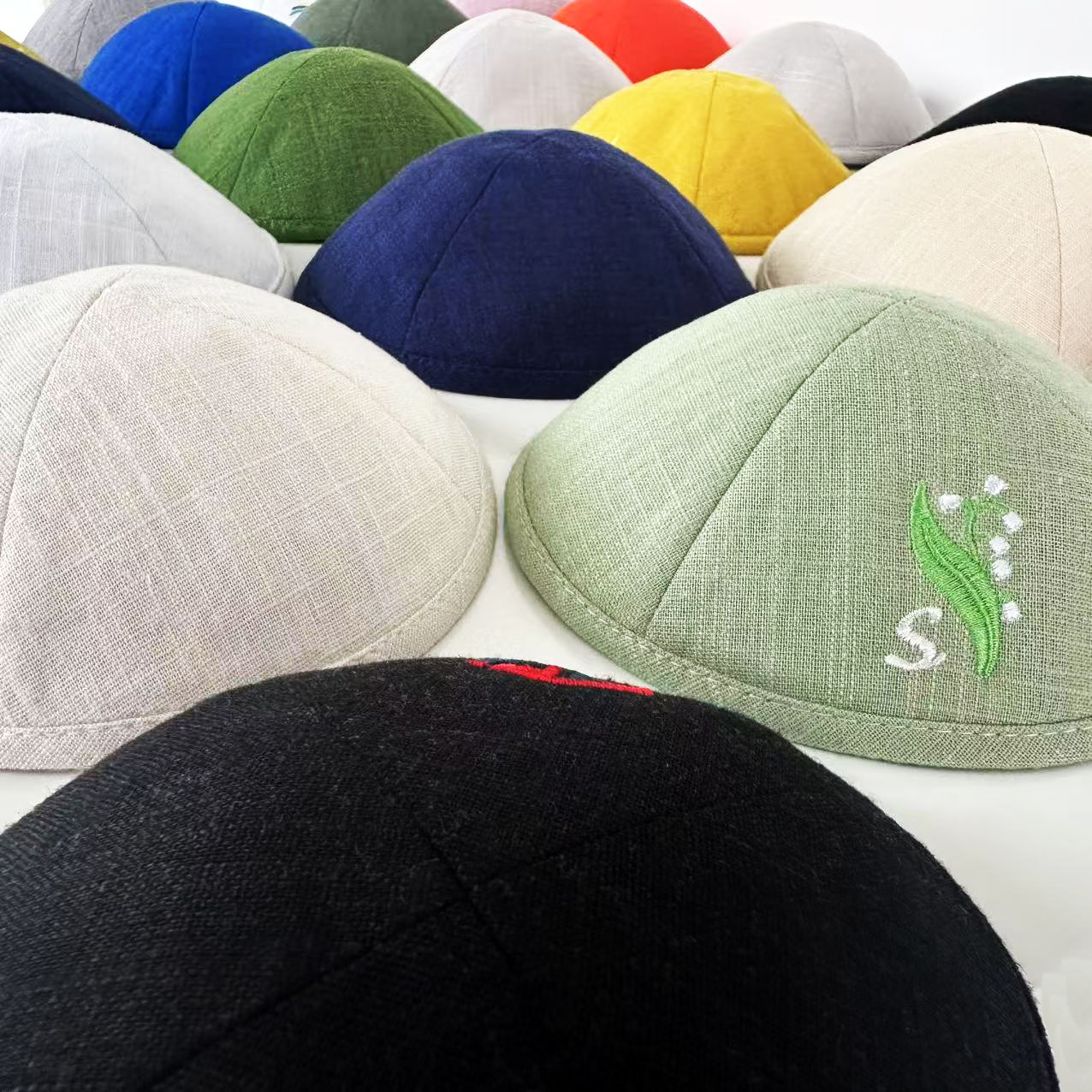 Yarmulke juive |   Kippot de mariage |   Kippa personnalisée