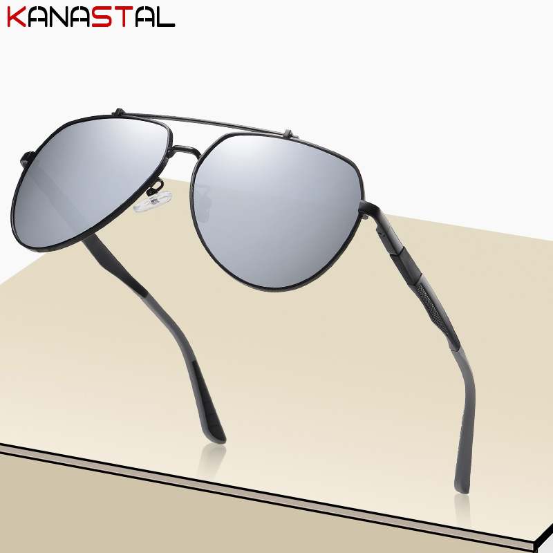 Hommes lunettes de soleil UV400 lunettes de soleil polarisées femmes lunettes en métal cadre en plein air voyage cyclisme lunettes Anti-éblouissement ombre lunettes