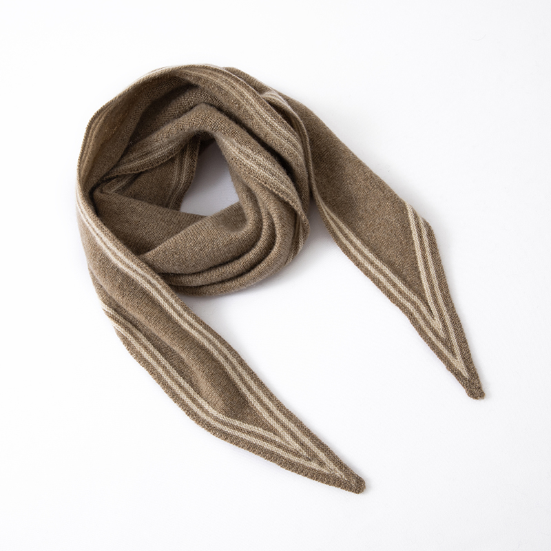 Écharpe triangulaire en cachemire 100% doux et confortable pour femmes, nouveau style, châle triangulaire pour femmes