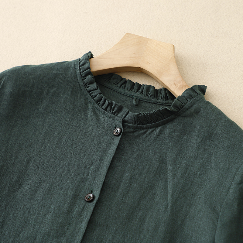 Robes longues vintage en coton pour femmes, style coréen décontracté et élégant, pour le bureau, vêtements féminins printemps automne 2026