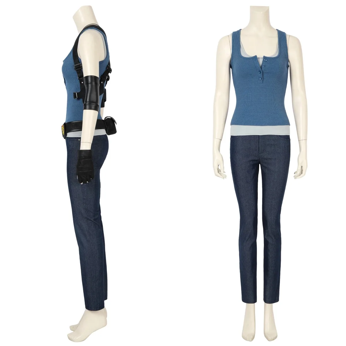 Evil 3 Remake Jill Valentine Cosplay Costume Sexy gilet pantalon complet Costume adulte femmes Halloween fête Cosplay carnaval tenues