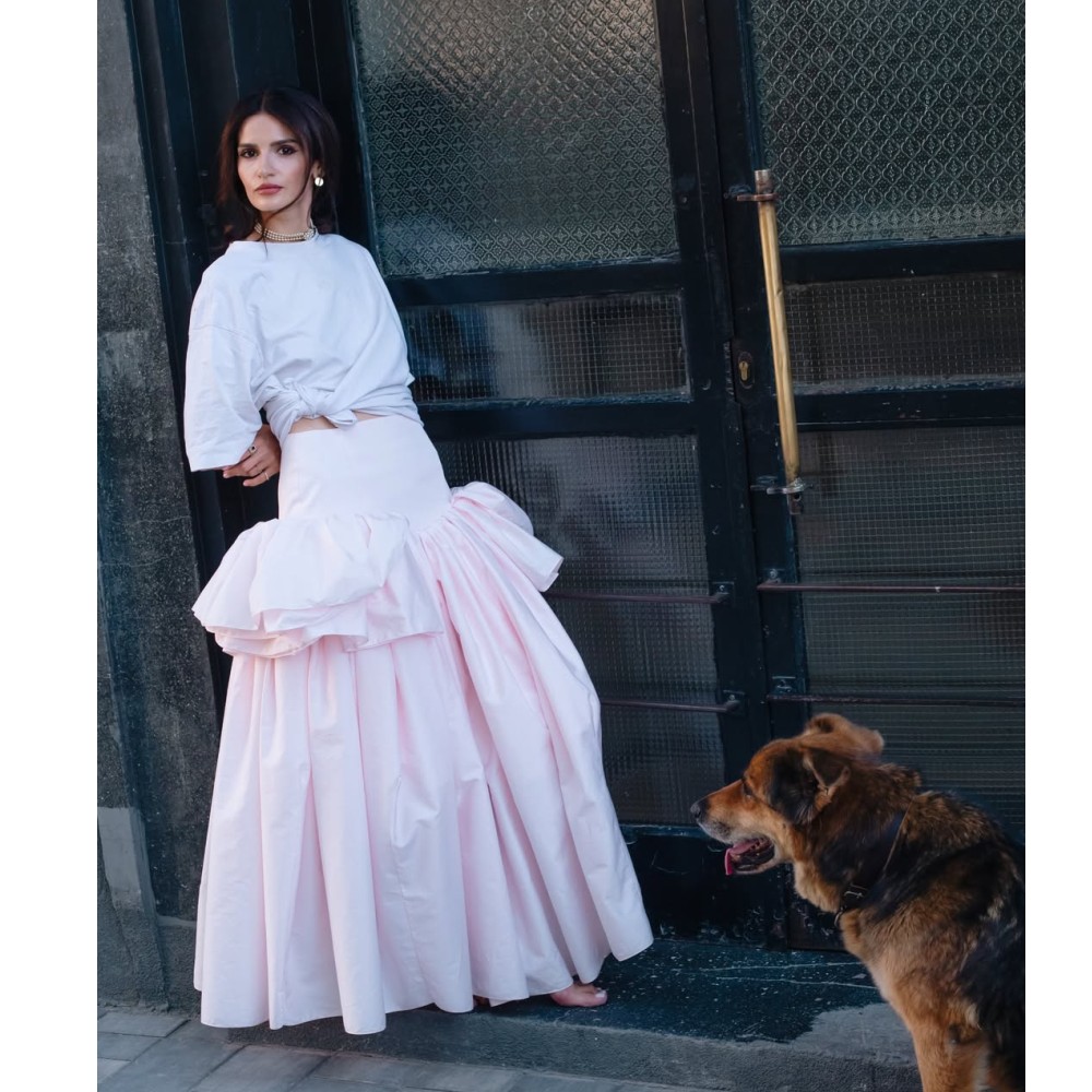 Jupes longues en satin rose clair à la mode, jupes de mariée, jupes de demoiselle d'honneur, plusieurs couleurs disponibles