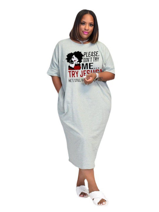 Robe T-shirt de soirée à manches courtes pour femmes, vêtements d'été décontractés, robe longue, grande taille, 4XL, 3XL, nouveau, 2021