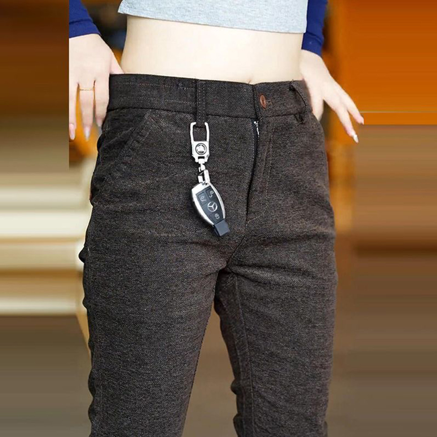 Pantalon décontracté pour homme, nouvelle collection automne-hiver, mode coréenne, coupe droite et ajustée, pantalon de survêtement de haute qualité, couleur unie.