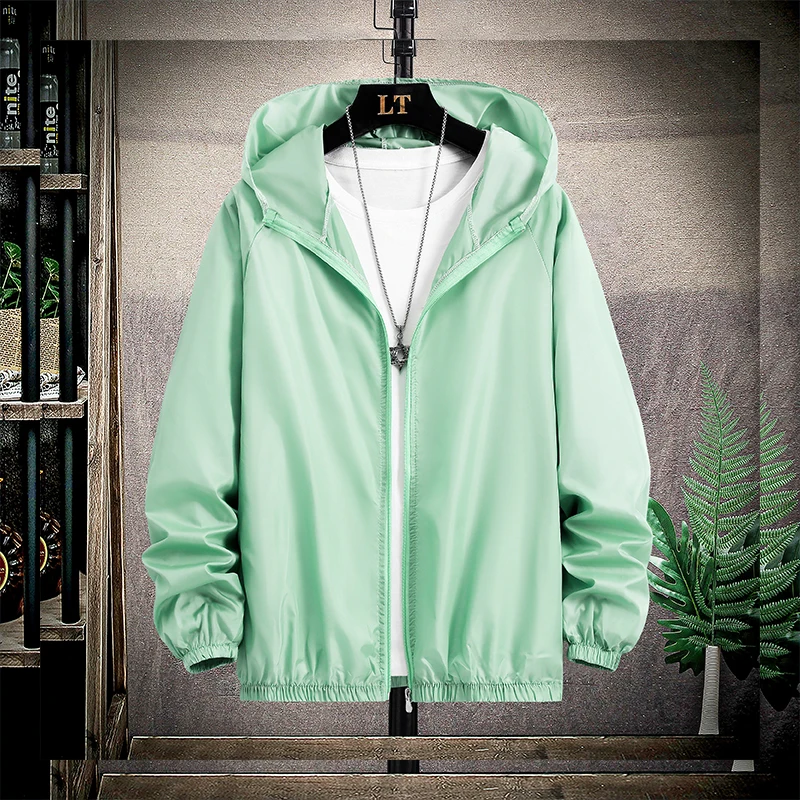 Veste de pluie de Camping pour hommes et femmes, vêtements de Protection solaire imperméables, vêtements de pêche et de chasse, coupe-vent en peau à séchage rapide avec poche