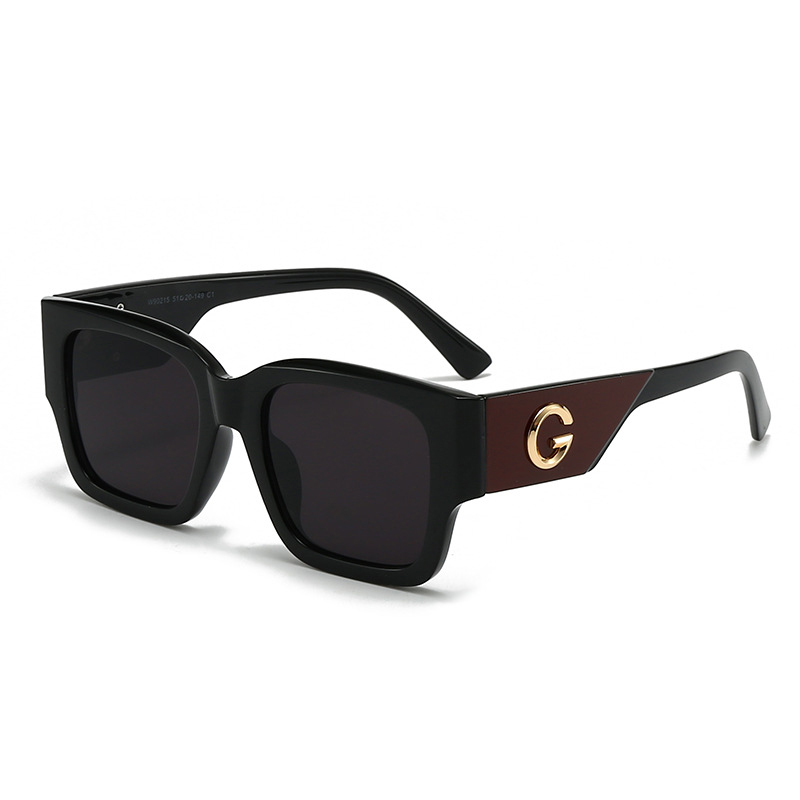 Lunettes de soleil de marque de luxe G Fashion pour femmes et hommes, lunettes carrées élégantes de style européen et américain, lunettes de créateur unisexes, protection UV400