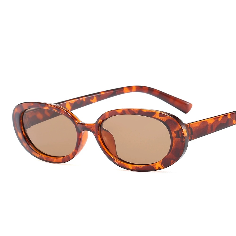 Lunettes de soleil ovales vintage pour femmes, marque de luxe, designer, petites lunettes de soleil ovales, lunettes rétro noires et rouges, lunettes de protection pour femmes