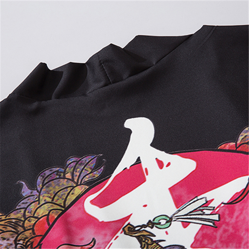 Bebovizi – Kimono Traditionnel Samouraï Anime Japonais pour Homme et Femme, Cardigan Cosplay, Chemisier Yukata, Vêtements d'Été