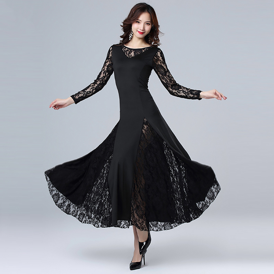 Costumes de danse moderne pour femmes, jupe longue, tenue pour adultes, performance sur scène, costume phtalimé, vêtements d'entraînement