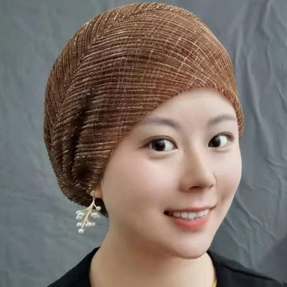 Chapeaux turban en dentelle pour femmes, écharpe de sauna musulmane, enveloppes de tête, casquettes, bonnet féminin, bonnet de couverture de cheveux, 03