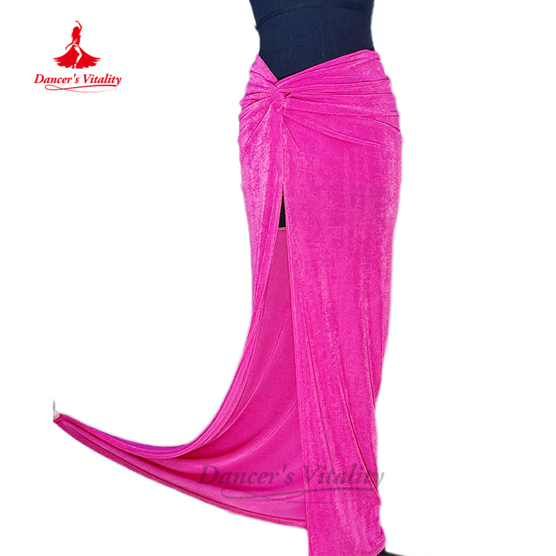 Costumes de danse du ventre pour femmes, jupe longue sexy et amincissante, tenue de danse orientale pour adultes, tenue d'entraînement de danse du ventre, vitalité du danseur