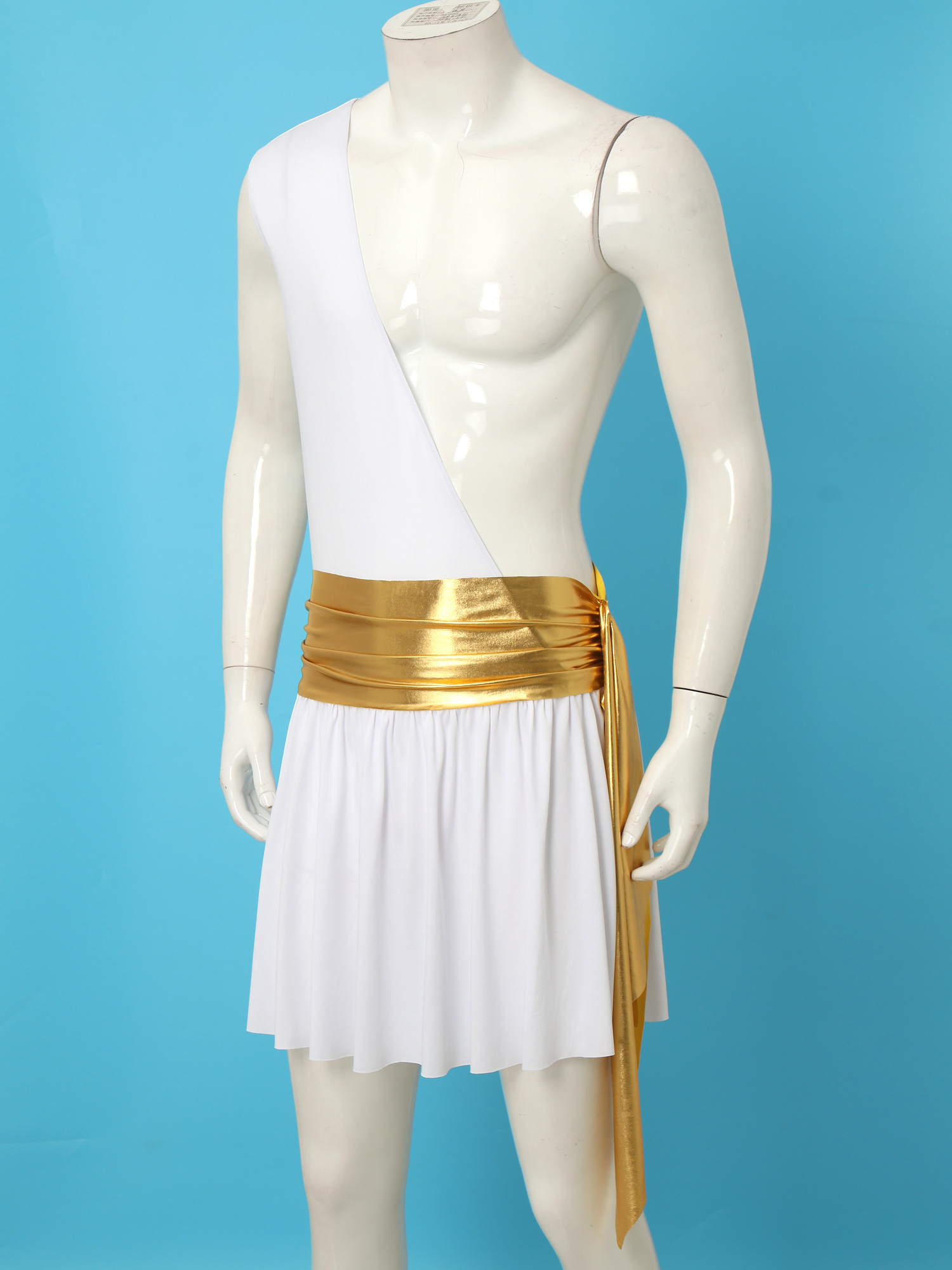 Costume de gladiateur à volants Mr Toga pour hommes, tenue de cosplay, robe de chevalier à volants initiée, déguisement de paupières Kokor, dieu grec des prHub