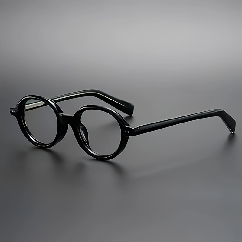 Monture de lunettes optiques ovales de petite taille pour femmes, style rétro, anti-lumière bleue, tendance