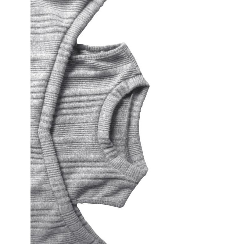 Pull en tricot pour femmes, grande taille 1XL-5XL, col mi-haut, épissure, couleur unie, manches longues, épaules dénudées