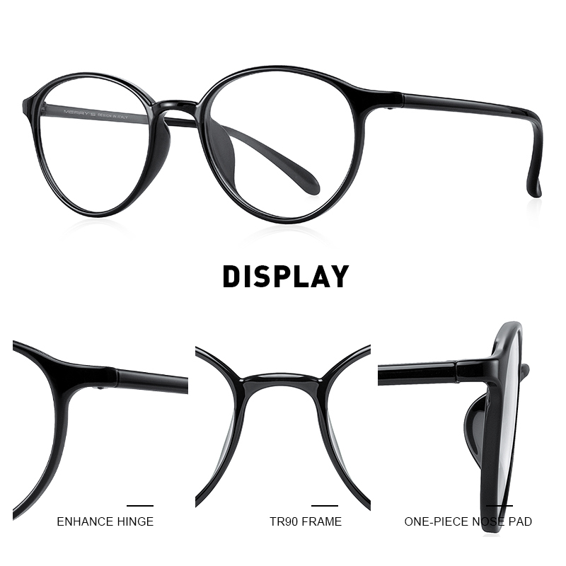 MERRYS DESIGN Classice TR90 montures de lunettes pour hommes lunettes pour femme optique cadre lunettes de Prescription montures lunettes optiques S2422