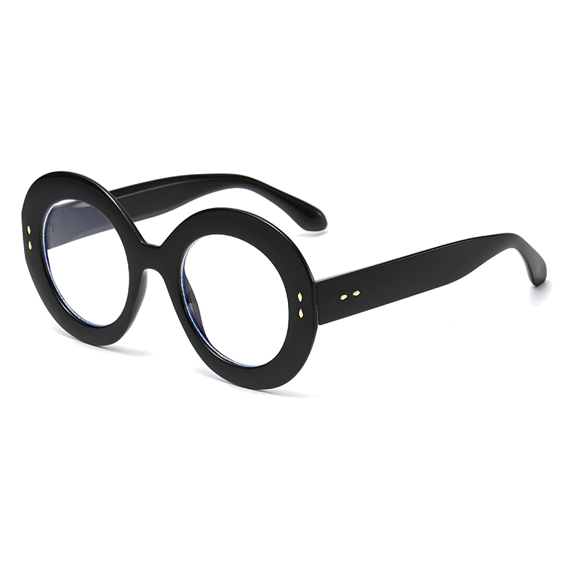 Lunettes rétro ovales anti-lumière bleue pour femmes, montures simples, lunettes optiques, mode vintage féminine