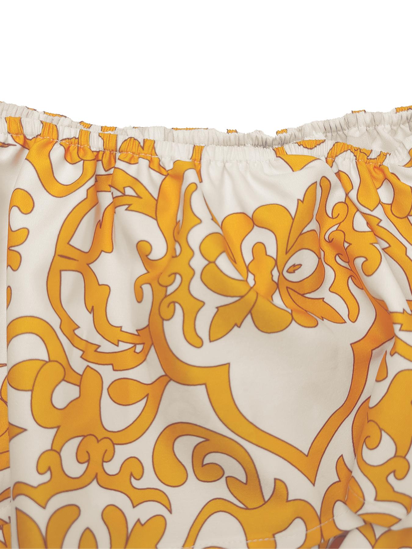 Robe longue décontractée à imprimé floral pour femmes, coupe trapèze, avec ceinture et poches, adaptée à toutes les saisons