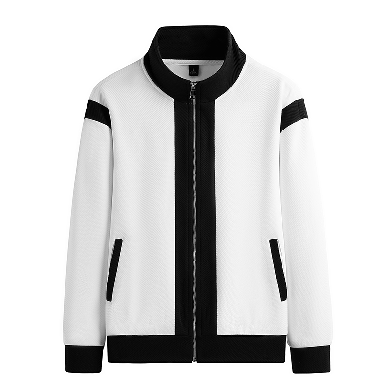 Ensembles de jogging de baseball deux pièces pour hommes, veste trempée, survêtement de course, mode patchwork, coréen, qualité