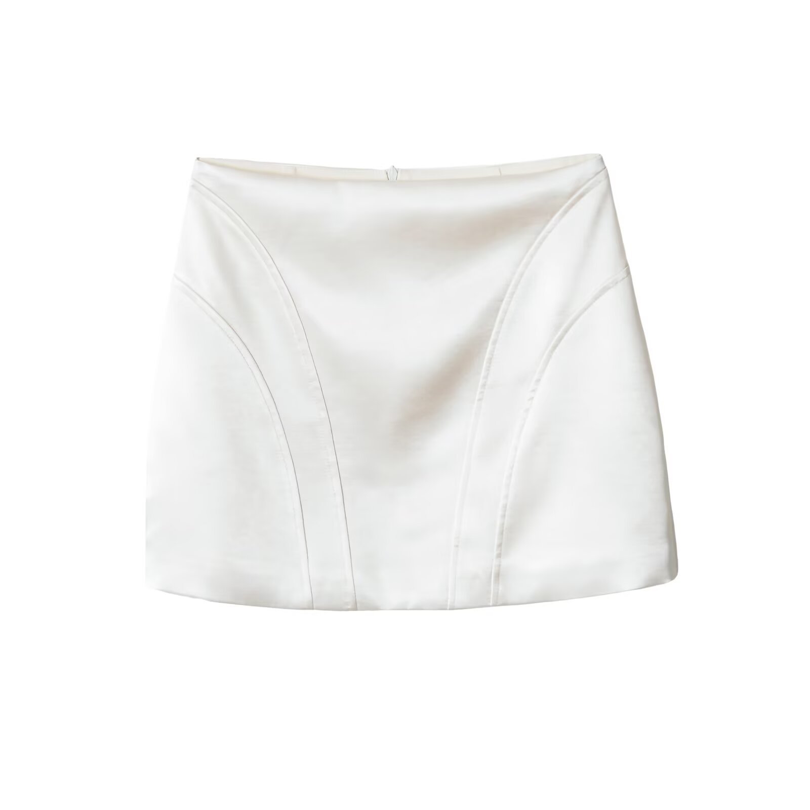 Jupe en satin blanc chic pour femme, moulante et sexy, idéale pour les soirées, coupe ajustée, élégante pour le bureau, style crayon, Faldas 2026