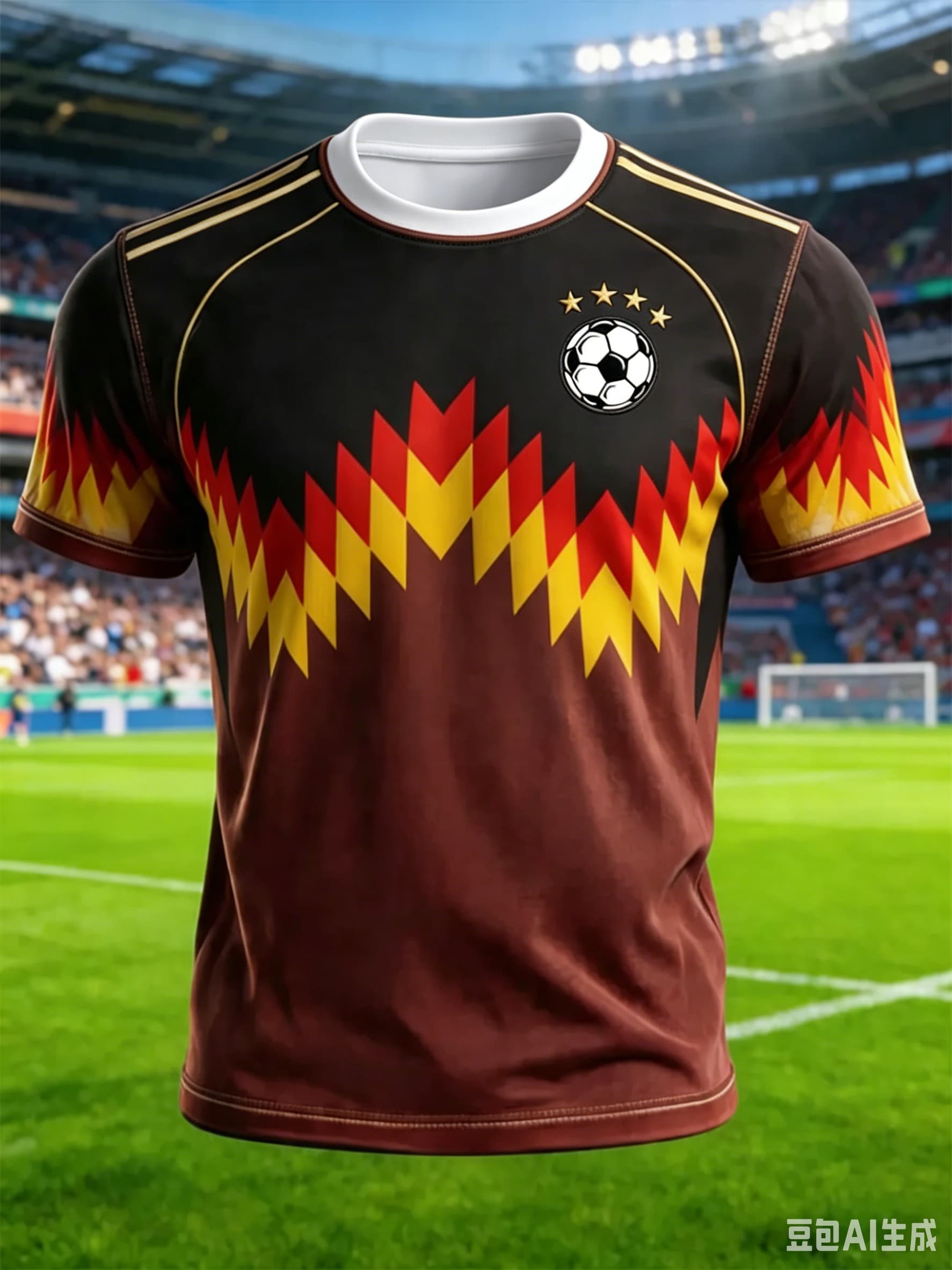 Maillot de football Allemagne 2026 unisexe à manches courtes, imprimé 3D, col en V, t-shirt de football décontracté pour les fans et l'entraînement
