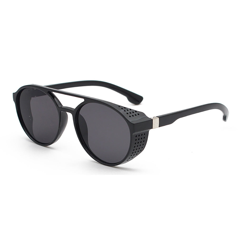 Lunettes de soleil rétro classiques pour hommes, lunettes de mode punk, lunettes de créateur de marque, lunettes de soleil vintage pour hommes, UV400 EyeChester