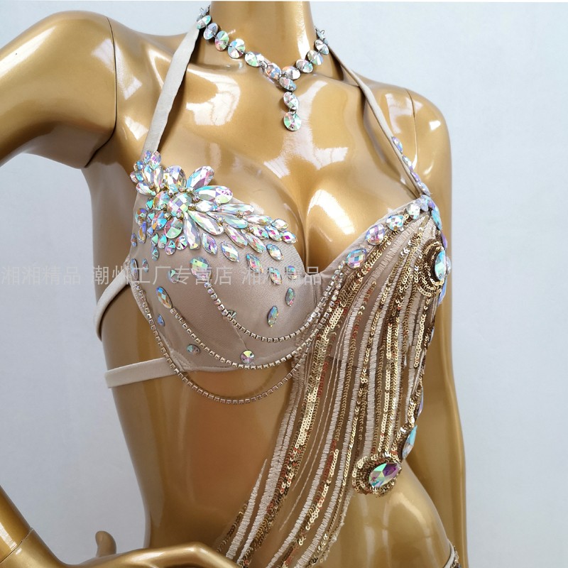 Ensemble de Costumes de concours de danse du ventre pour femmes, vêtements de spectacle de danse du ventre, costume de danse du ventre, tenue orientale personnalisée
