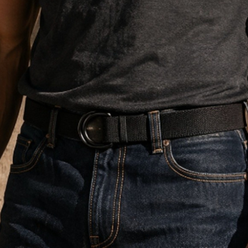 Ceinture en toile pour hommes et femmes, de haute qualité, unisexe, avec boucle à double anneau en D, ceinture décontractée en toile, ceinture de sport décontractée, ceintures tactiques