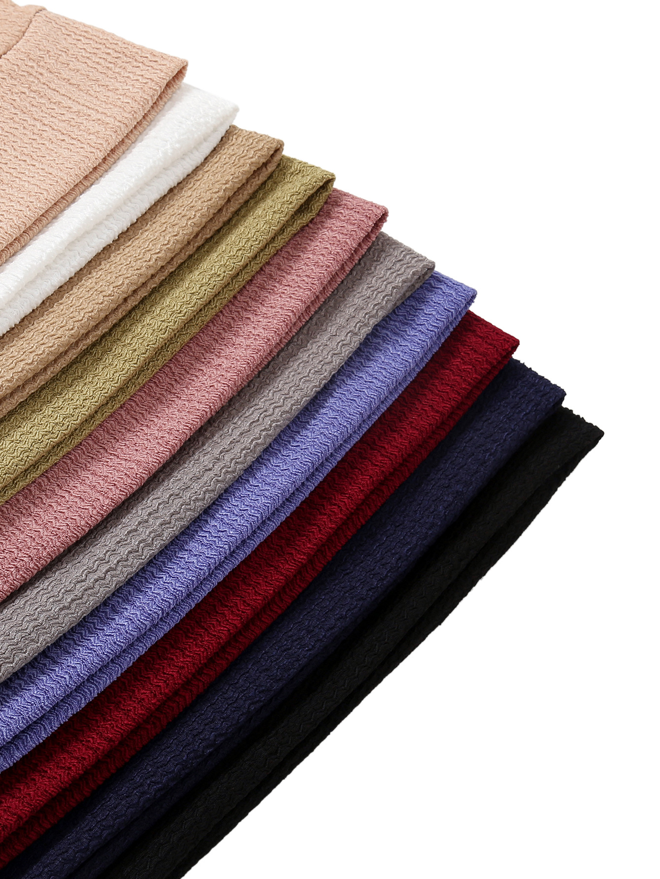 Ramadan couleur unie froissé Turban Hijab chapeaux longue queue bandeau élastique musulman chapeaux respirant chimio casquette pour femmes filles