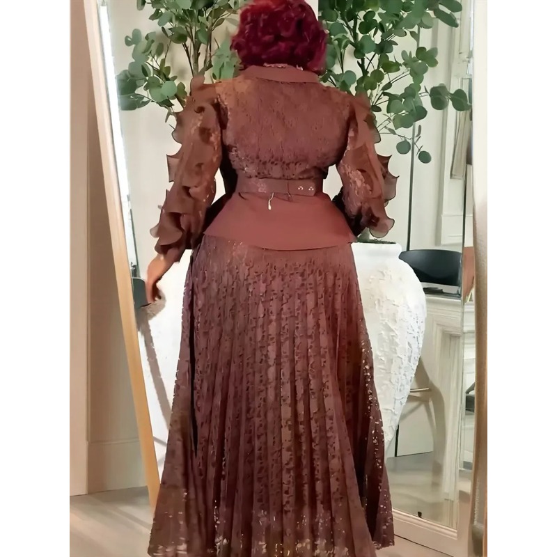 Robe longue de soirée en dentelle grande taille 2026, robes africaines pour femmes, Dashiki Ankara, robe de soirée élégante, vêtements pour femmes