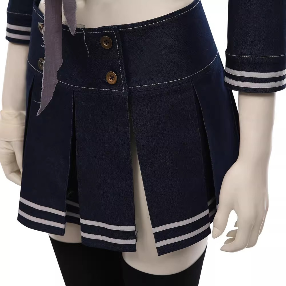 Costume de marin Emily Cosplay, tenue de poinçon à ventouse, jupe, déguisement, uniforme JK, robe Preppy pour femmes, fête de carnaval d'halloween