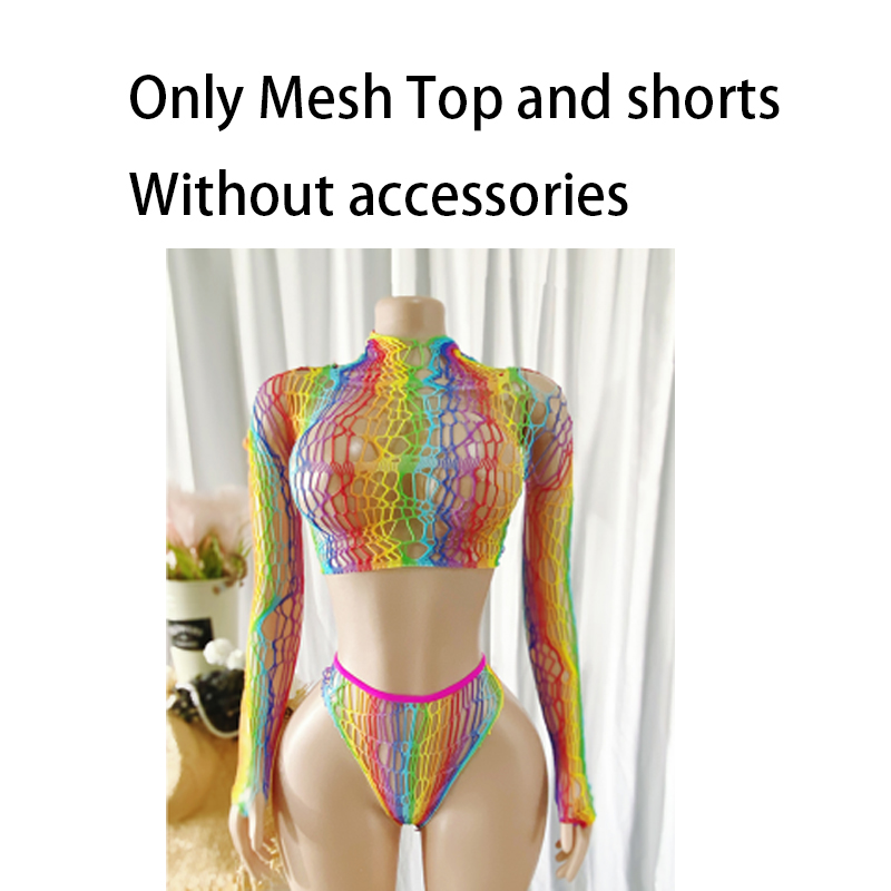 Robe de plage moulante d'été pour femme, style cache-maillot, ajourée, en résille transparente, sans sous-vêtements, pour festival de musique, maillot de bain