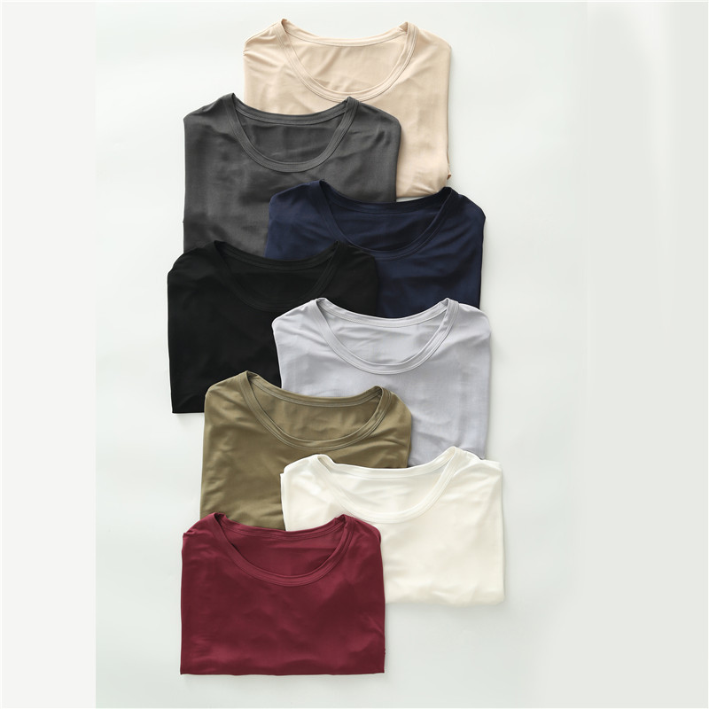 T-shirt à col rond Mulberry InjPull pour homme, chemise culturelle, document pur, confortable, décontracté, mode Y, 100%