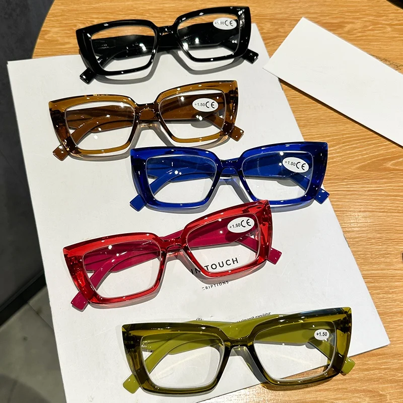 Lunettes de soleil carrées polyvalentes pour myopie, simples, résistantes aux UV, pour la plage, les voyages, les spectacles sur scène, lunettes unisexes