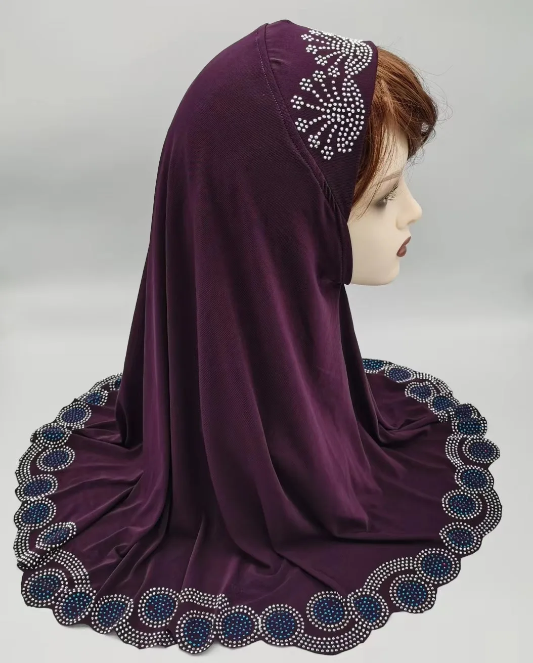 Foulard Arabe pour Femme Musulmane, Turban, Châle Islamique, Hijab, Vêtements de Sauna, Offre Spéciale