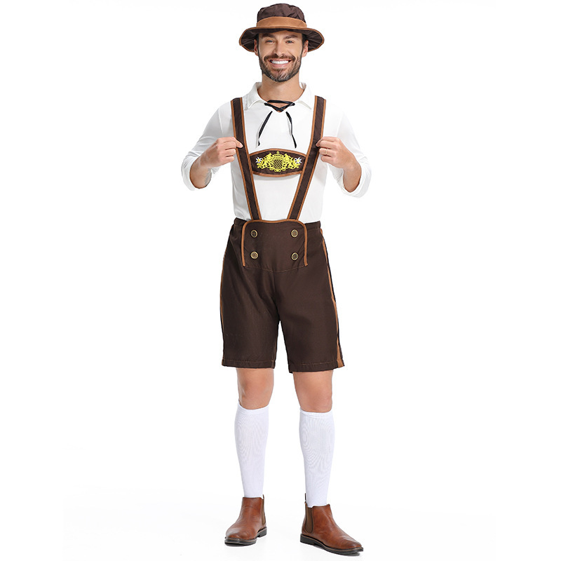 Vêtements pour le Festival de la Bière Allemande, Tenues de Carnaval pour Hommes Adultes, Vêtements d'Exportation