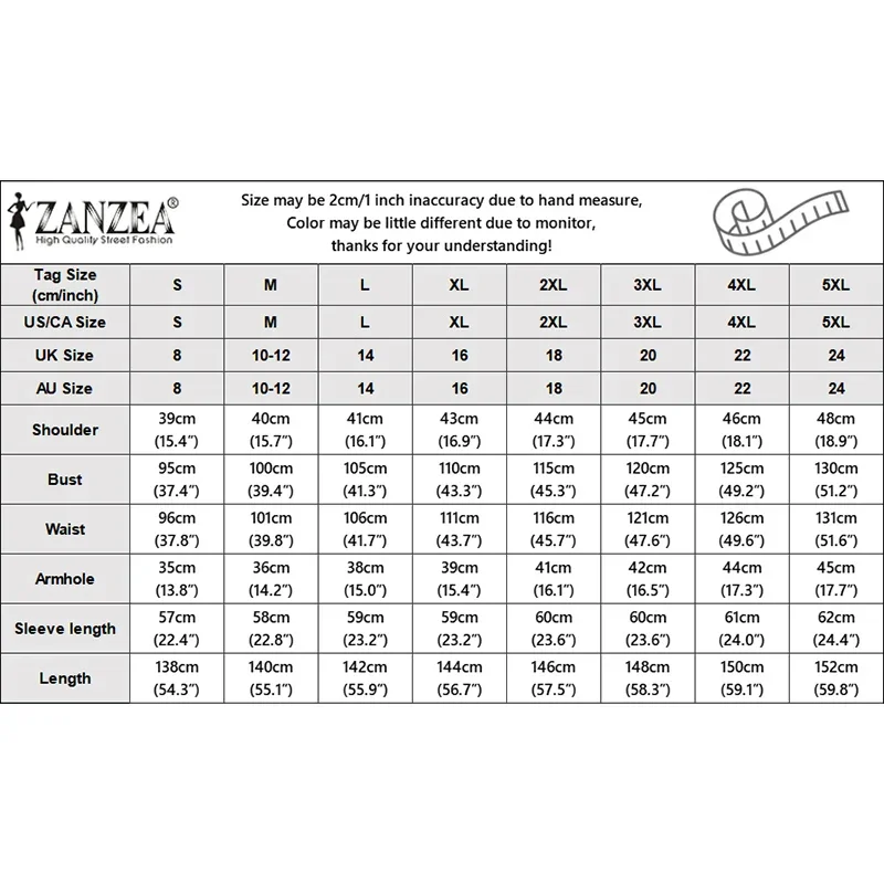 ZANZEA Élégante Abaya Musulmane Hijab Robe Longue Femme Manches Longues Robe de Ramadan Robe de Printemps Unie Ample Maxi Vestido Kaftan 2026