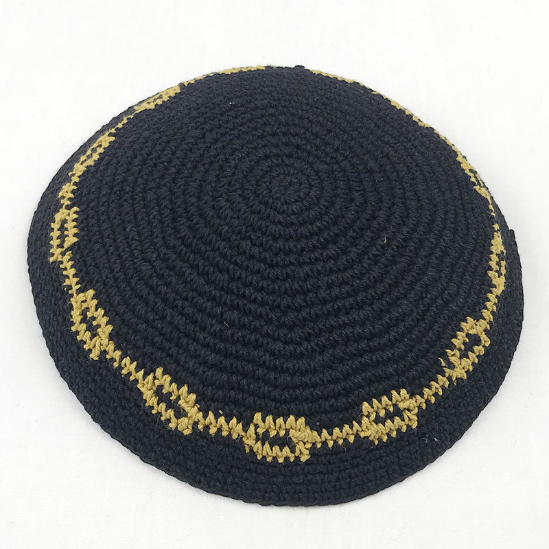 Kippah fait à la main pour hommes, chapeau CHRISTAKA, Kippot