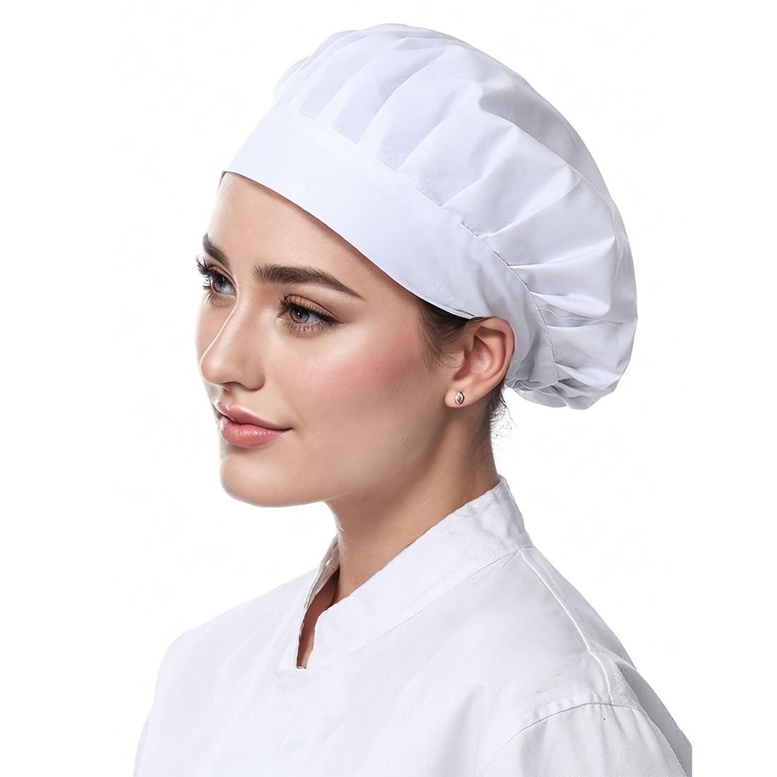 Chapeau de chef personnalisé, chapeau anti-poussière, chapeau de cuisine réglable, boulangerie, café, pâtisserie, restaurant
