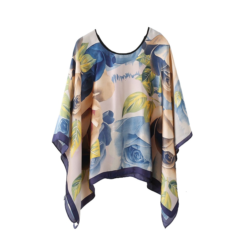 Écharpe imprimée en mousseline pour femme, divers styles, fine, pour la plage, manteaux, vestes, capes