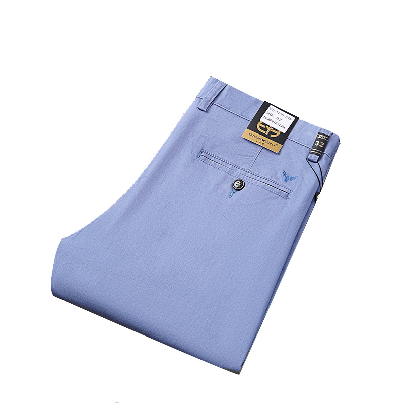 Été costume formel pantalon pour hommes noir kaki bleu pantalons décontractés hommes vêtements mode corée travail robe costume pantalon mâle