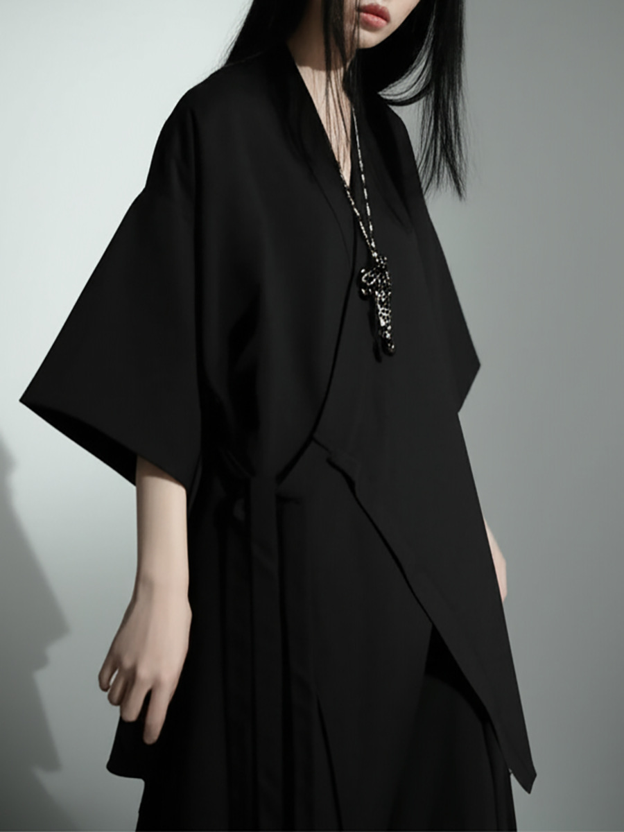 Cardigan Kimono Vintage japonais pour femmes, haut traditionnel, Cosplay, ceinture, mode décontractée, Streetwear, Robe taoïste, chemise Hanfu