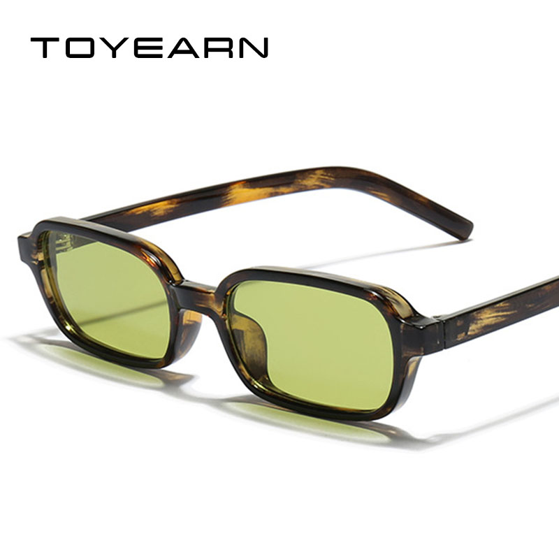 Lunettes de soleil rectangulaires classiques Vintage pour femmes et hommes, marque de luxe de styliste, Punk populaire en plein air Hip Hop