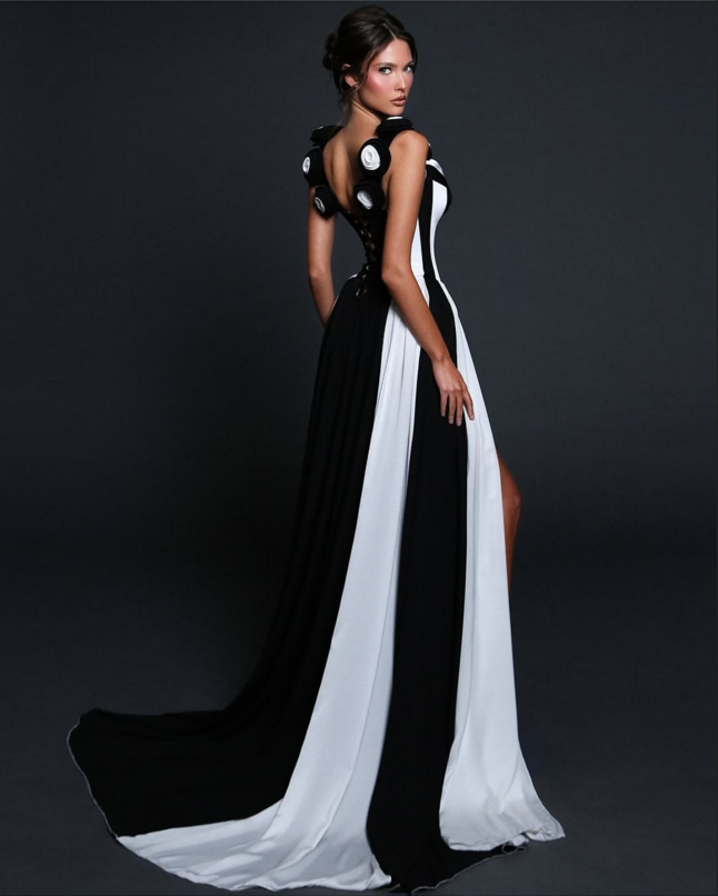 Robe longue à col en V pour femme, robe de soirée, tambour con, bandage, mariage, anniversaire, mode sexy, printemps, nouveau, 2025